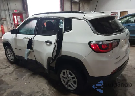 2021 Jeep Compass Sport 4X4 from USA, damaged, VIN 3C4NJDAB4MT525386